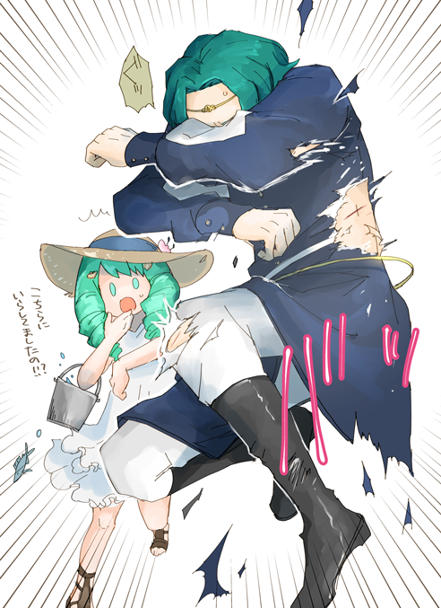 flayn and seteth (fire emblem and 1 more) drawn by robaco