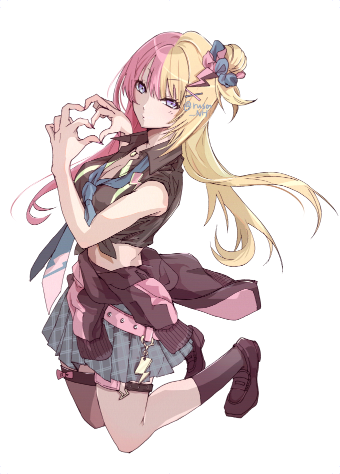 kotoka torahime (nijisanji and 1 more) drawn by rusa_nh