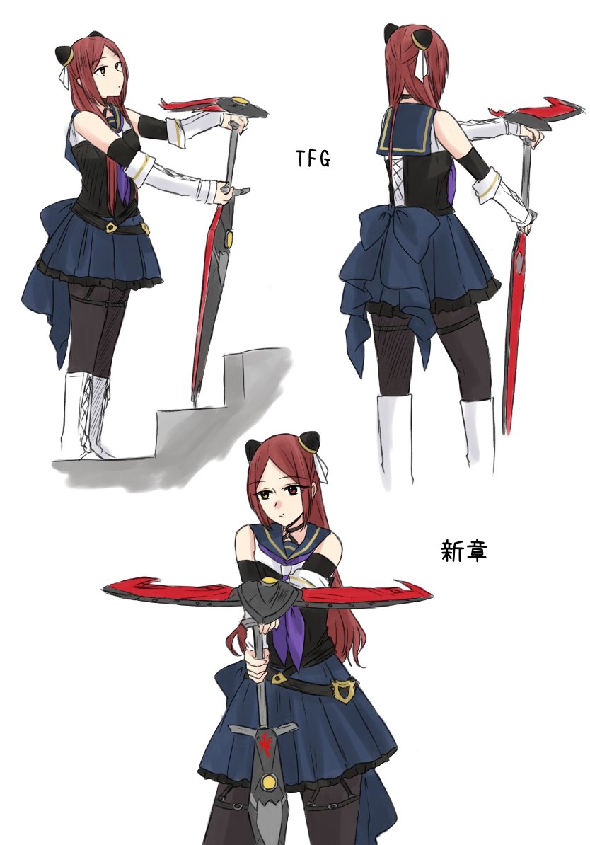 shiba tomoshibi (assault lily) drawn by nigari_(ngari_0115)