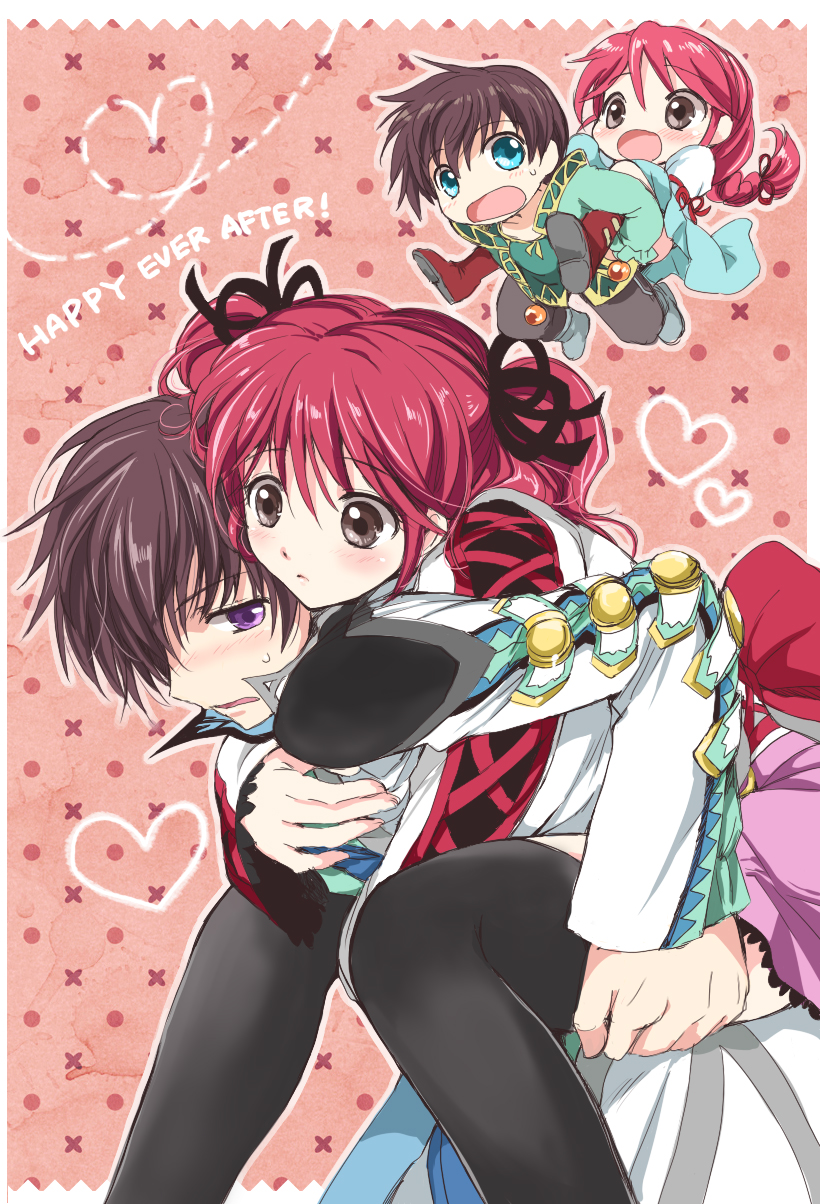 asbel lhant and cheria barnes (tales of and 1 more) drawn by akina_tsukako