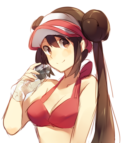 rosa (pokemon and 1 more) drawn by weee_(raemz)