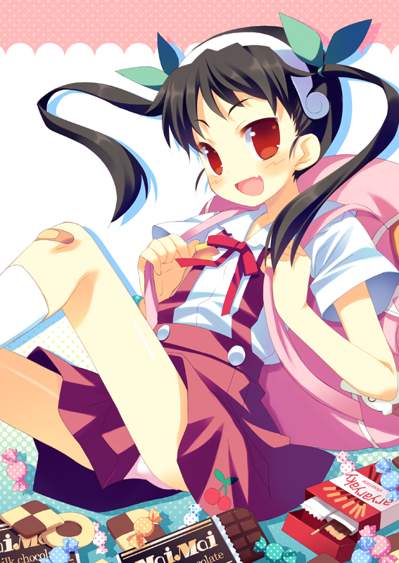 hachikuji mayoi (monogatari and 2 more) drawn by meito_(maze)
