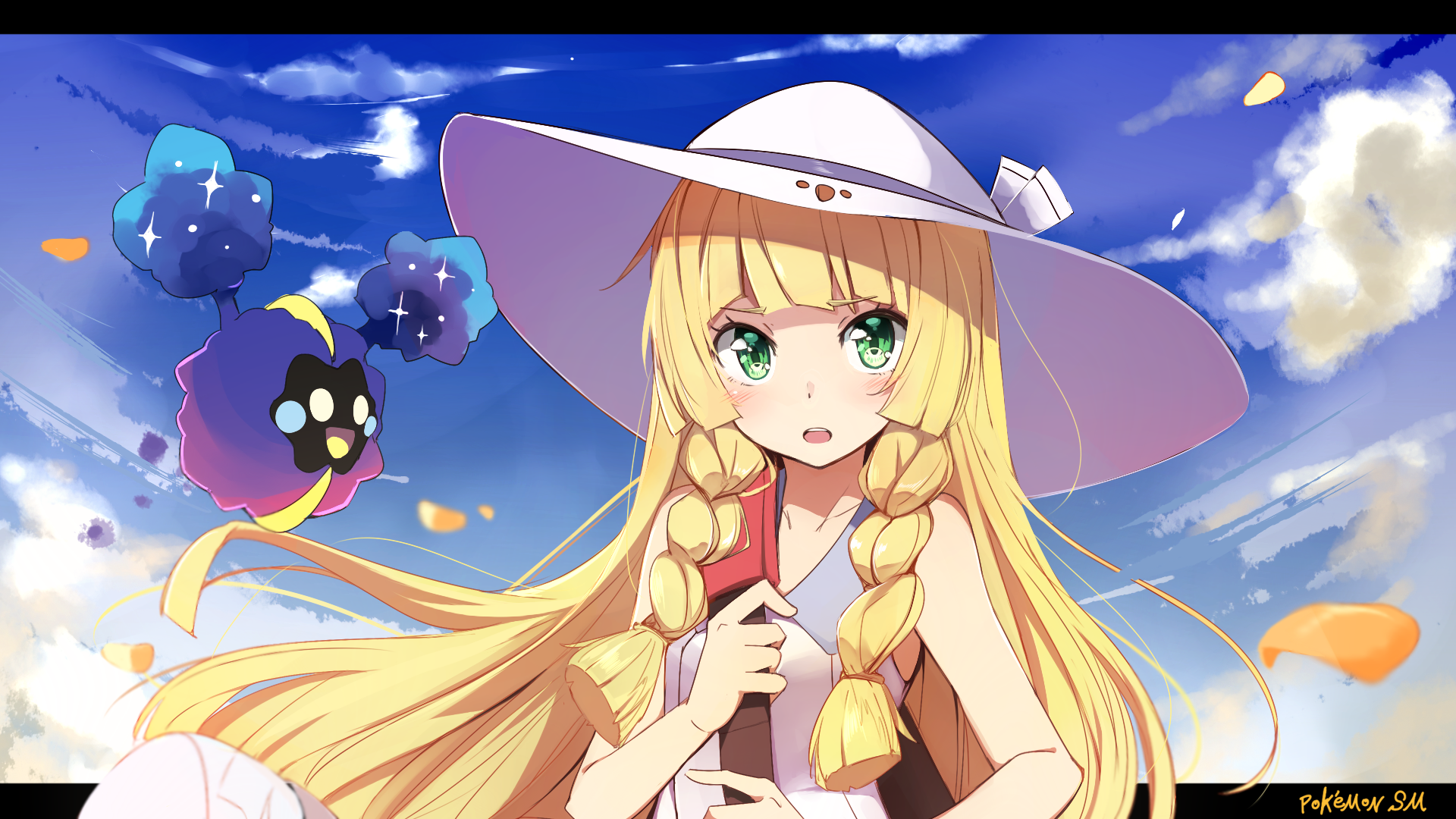 Lillie And Cosmog Pokemon And 2 More Drawn By Kazenoko Danbooru