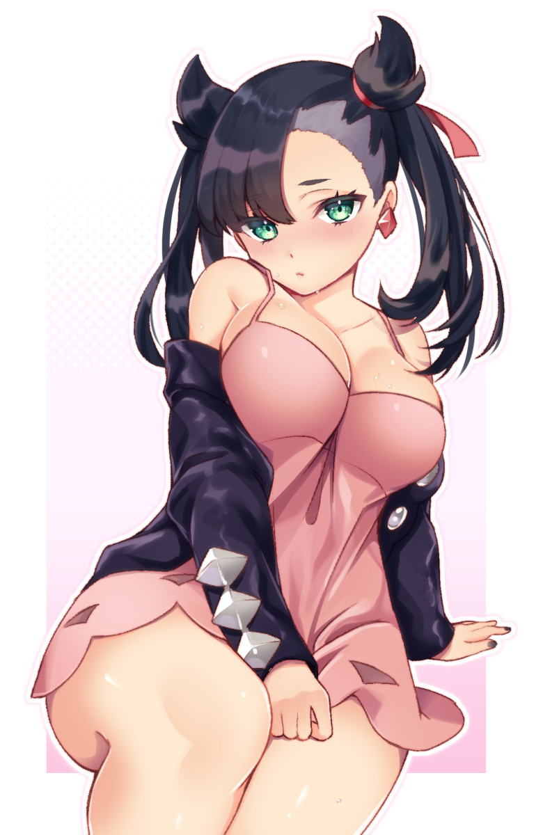 marnie (pokemon and 1 more) drawn by noru_nekomiya