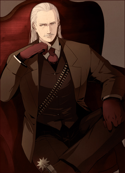 revolver ocelot and liquid ocelot (metal gear and 1 more) drawn by gobeur