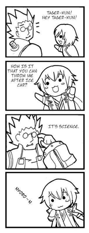 jin kisaragi and iron tager (blazblue)