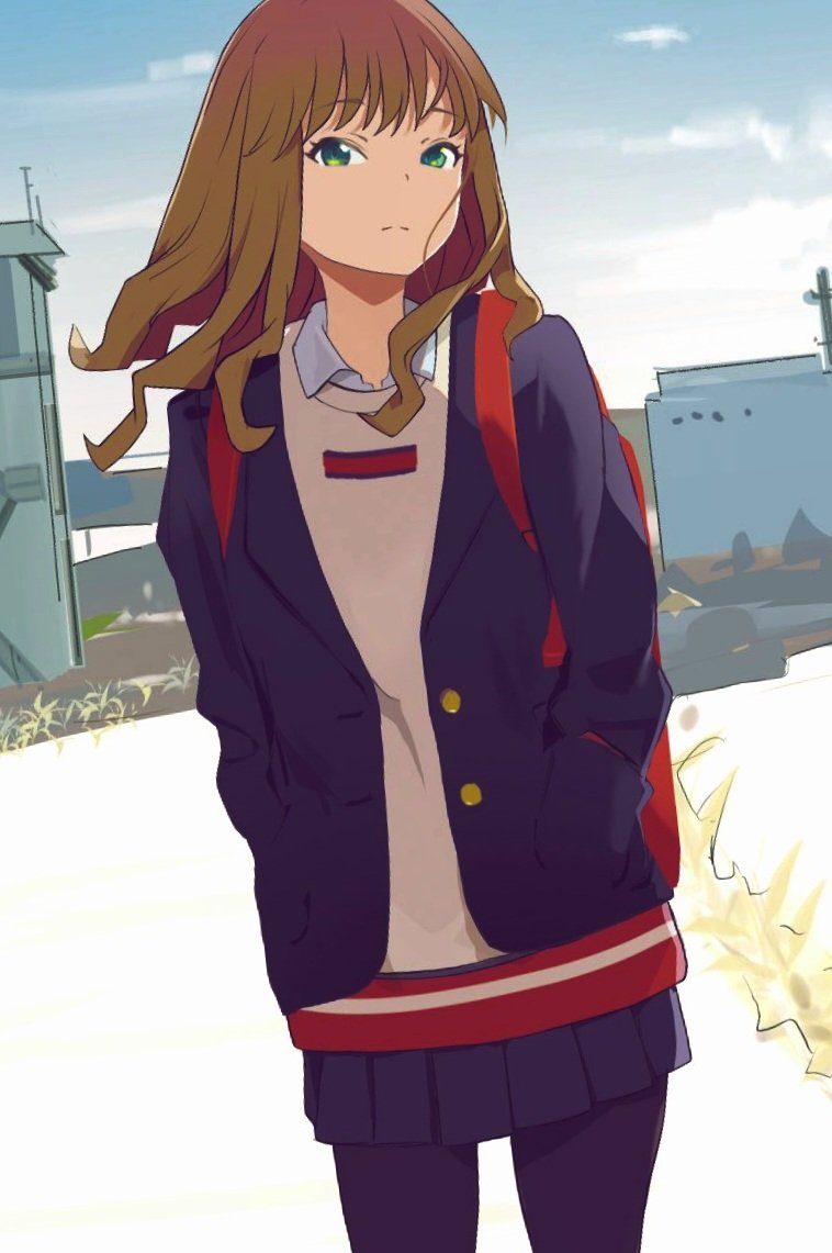 minami yume (gridman universe and 1 more) drawn by lensu_(lotus36936936)