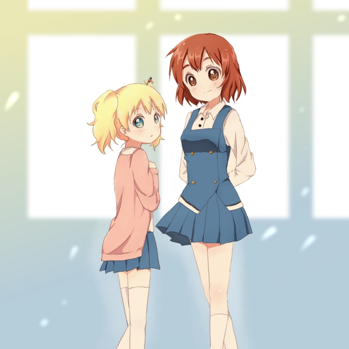 alice cartelet and inokuma youko (kin-iro mosaic) drawn by mearian