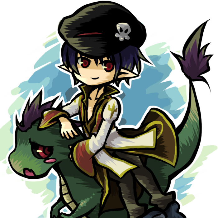 high priest and draco (ragnarok online) drawn by doroidsan