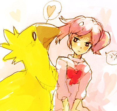 hayakawa ai and chobi (final fantasy and 1 more)