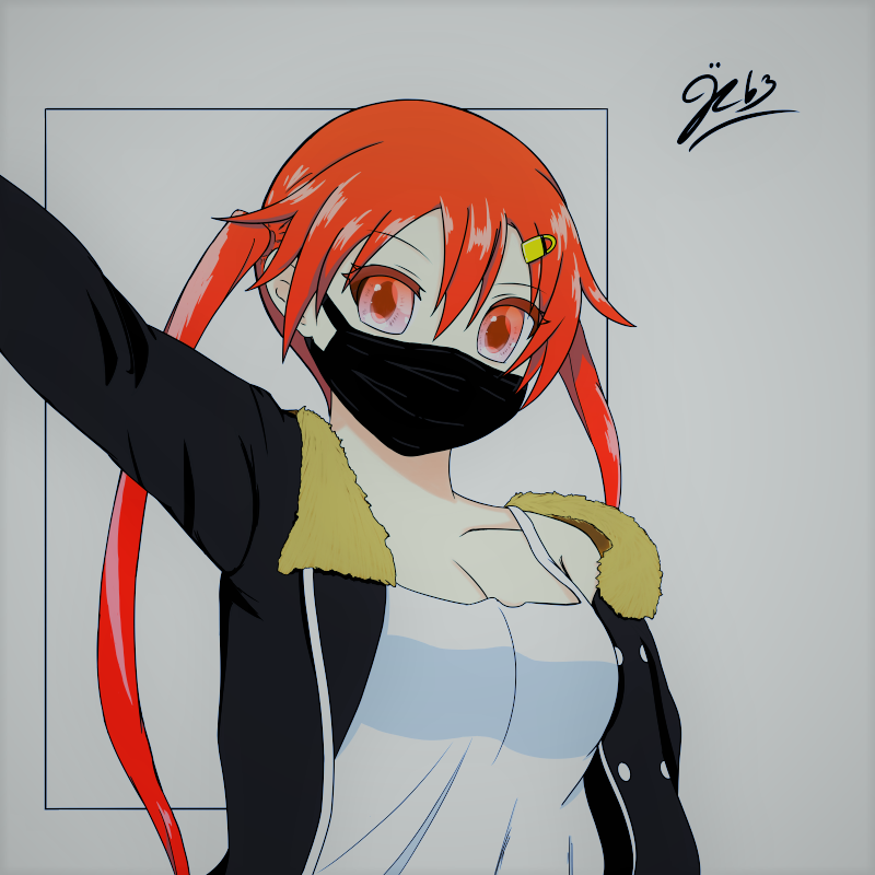 nakasuga emi (girls und panzer and 1 more) drawn by jagdcent_(user_arua3722)