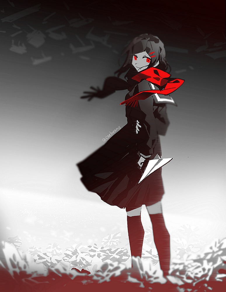 tateyama ayano (kagerou project and 1 more) drawn by caebeans