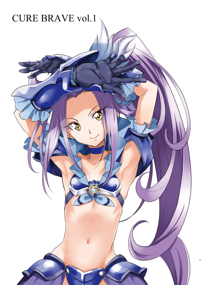kurokawa eren, seiren, and cure beat (precure and 1 more) drawn by kurose_kousuke