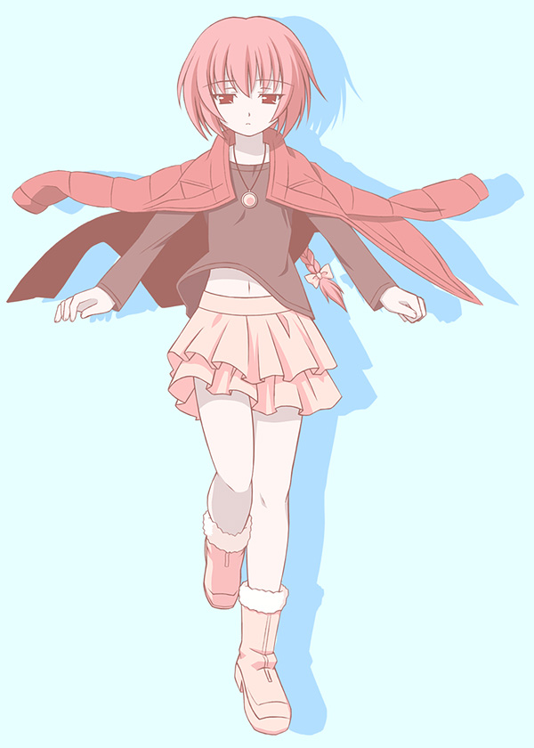 suou pavlichenko and hanazawa kana (monogatari and 2 more) drawn by shiumai