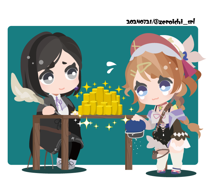 resna sternenlicht and marion quinn (atelier and 2 more) drawn by 01_(zeroichi_srl)