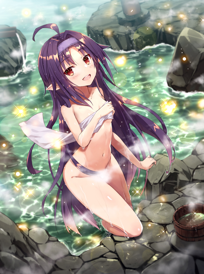 yuuki (sword art online and 1 more) drawn by gabiran