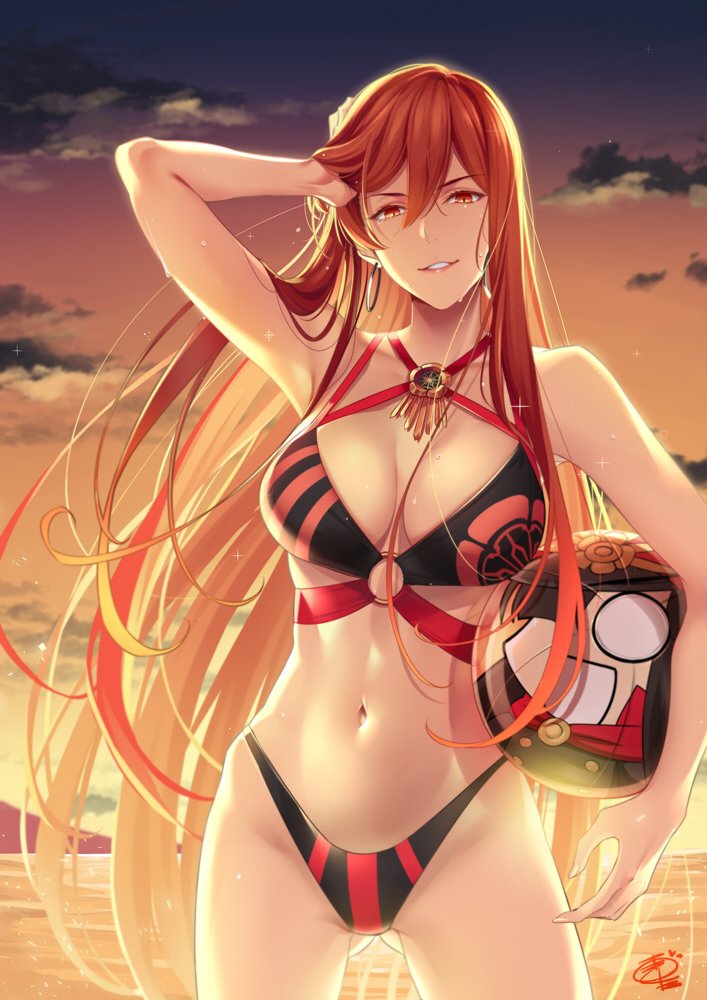 oda nobunaga (fate and 1 more) drawn by okitakung