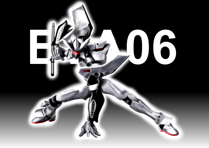 eva 06 (neon genesis evangelion and 1 more) drawn by jusutice
