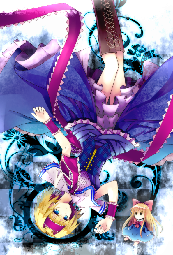 alice margatroid and shanghai doll (touhou) drawn by suisai_(suisao)