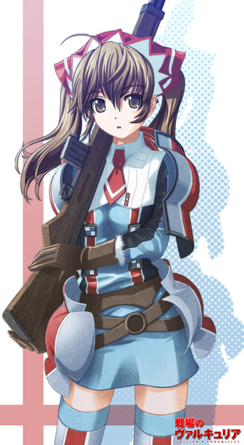 alicia melchiott (senjou no valkyria and 1 more) drawn by yone