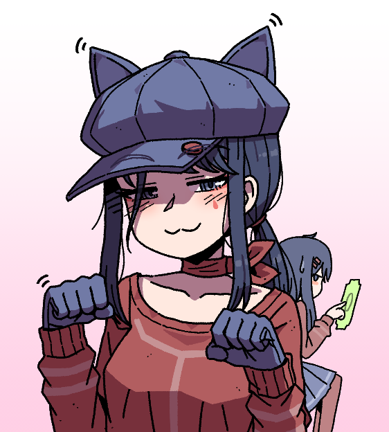 mita, cool mita, and kind mita (miside) drawn by karepack