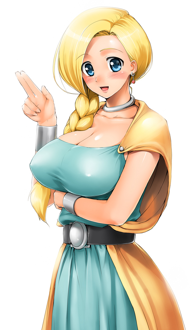 bianca (dragon quest and 1 more) drawn by shinozuka_jouji