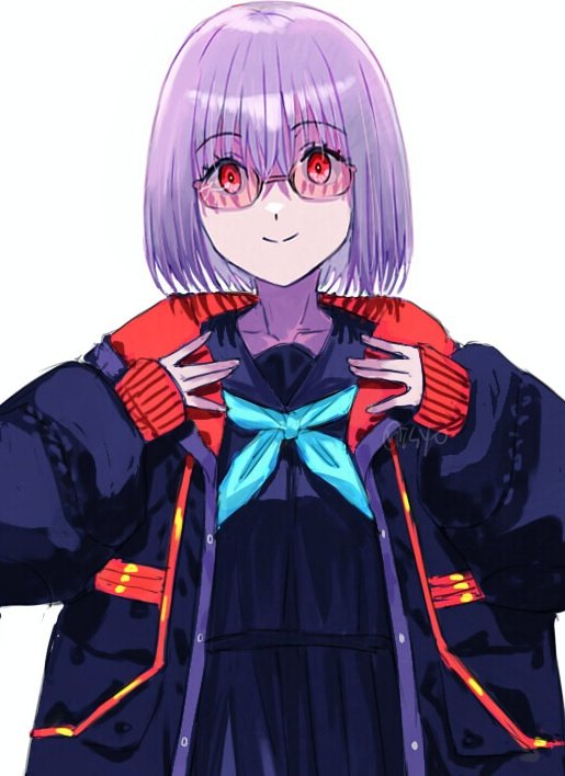shinjou akane (gridman universe and 1 more) drawn by risyo