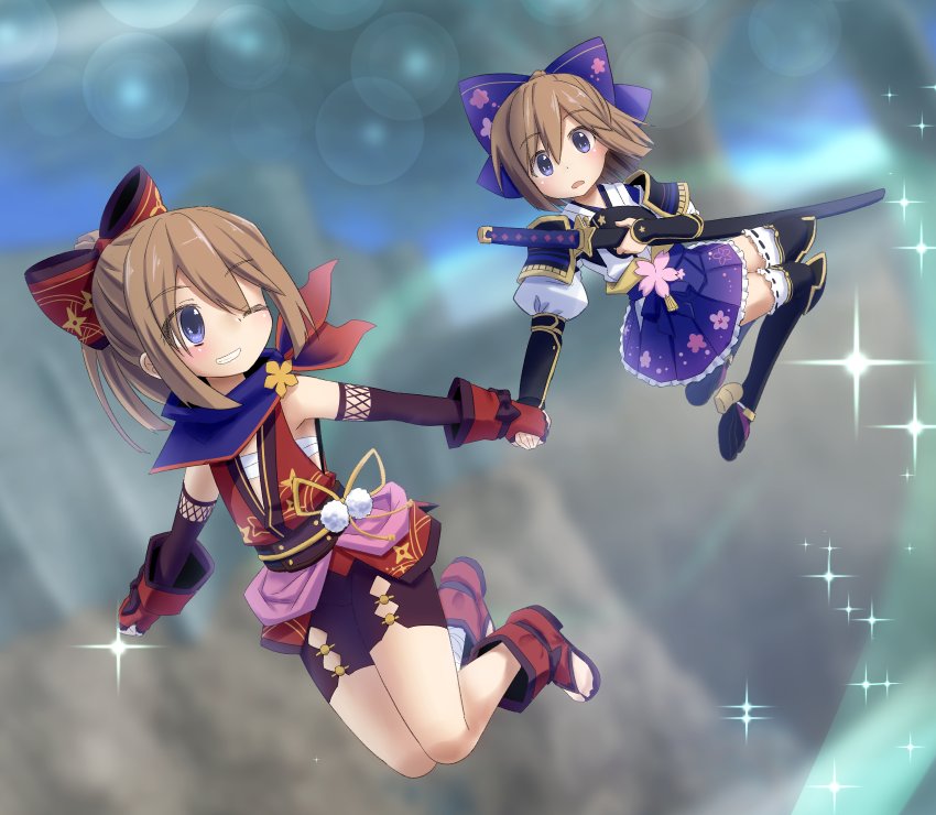 rom and ram (neptune and 1 more) drawn by mizunashi_(second_run)