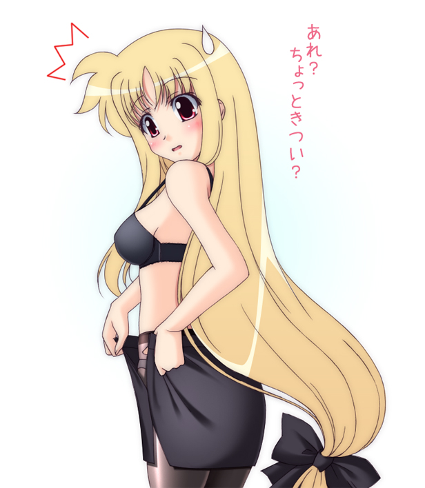 fate testarossa (lyrical nanoha and 1 more) drawn by narutaki_shin