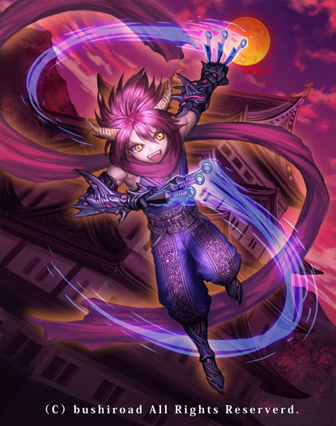 stealth rogue of the mirrored moon tsubakuro (cardfight!! vanguard) drawn by ikeda_(cpt)