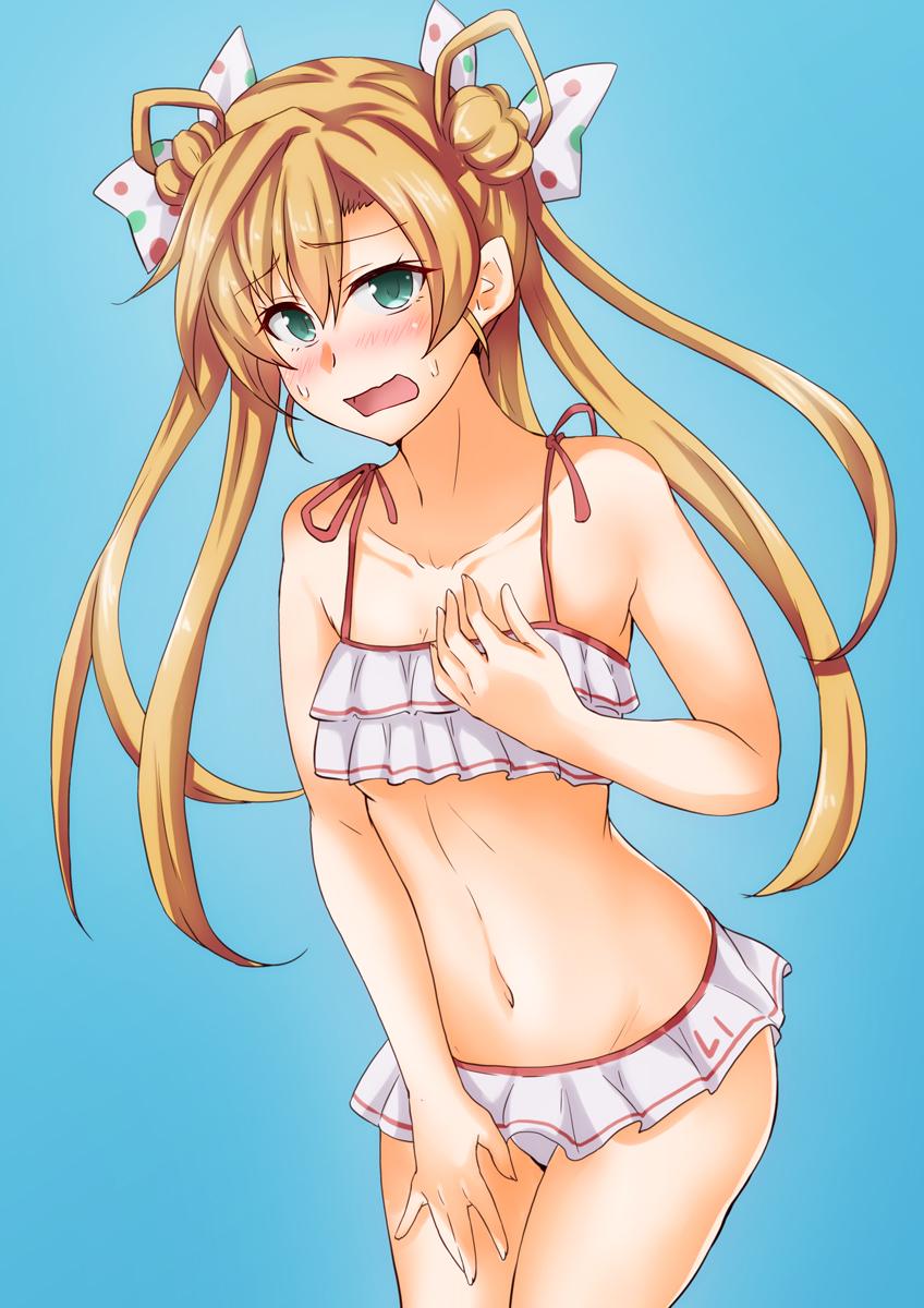 abukuma and libeccio (kantai collection) drawn by anti_(untea9)