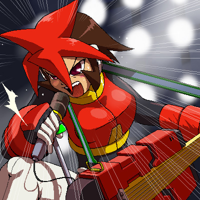 atlas (mega man and 2 more) drawn by napo