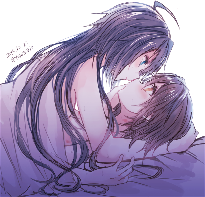 furutaka and kako (kantai collection) drawn by kabocha_torute