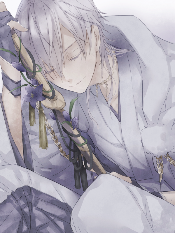 tsurumaru kuninaga (touken ranbu) drawn by iz_(iz_tl)