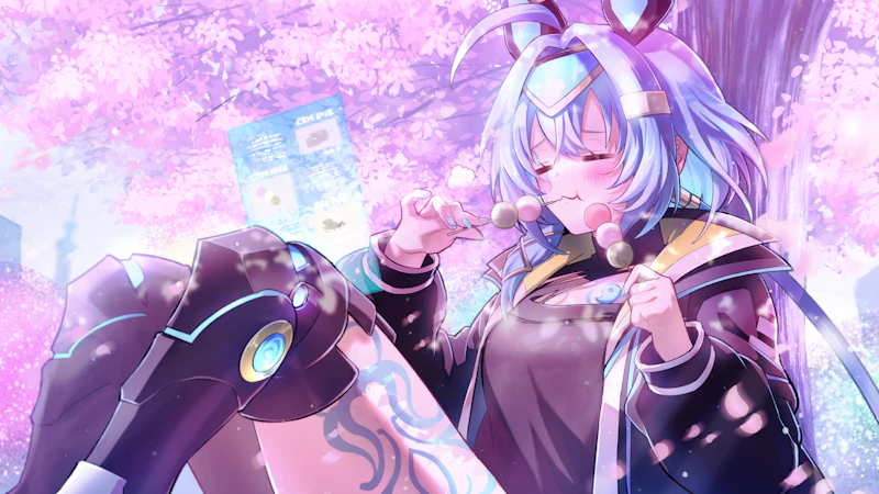 sayu sincronisity (indie virtual youtuber) drawn by cetus_kkk