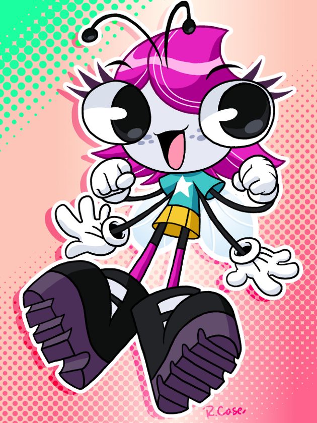 maggie pesky (the buzz on maggie) drawn by robert_j_case