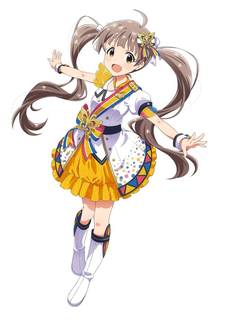hakozaki serika (idolmaster and 2 more) drawn by goma_konbu