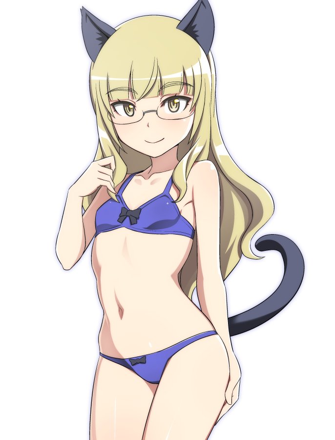 perrine h. clostermann (world witches series and 1 more) drawn by nanashino
