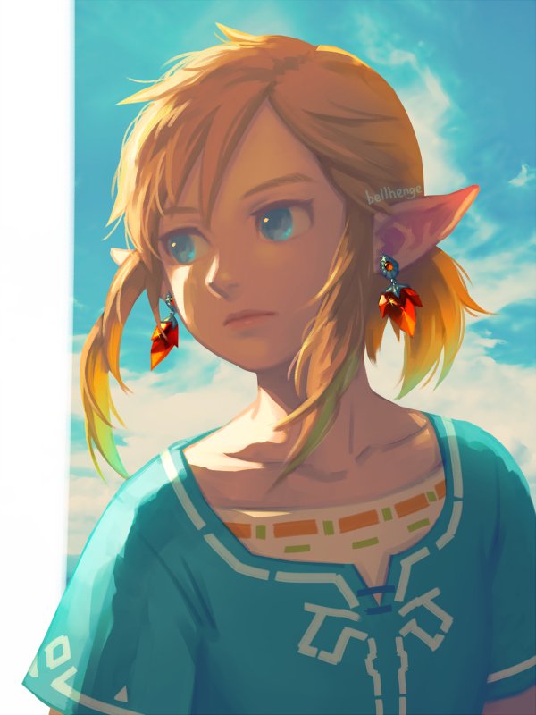 link (the legend of zelda and 1 more) drawn by bellhenge