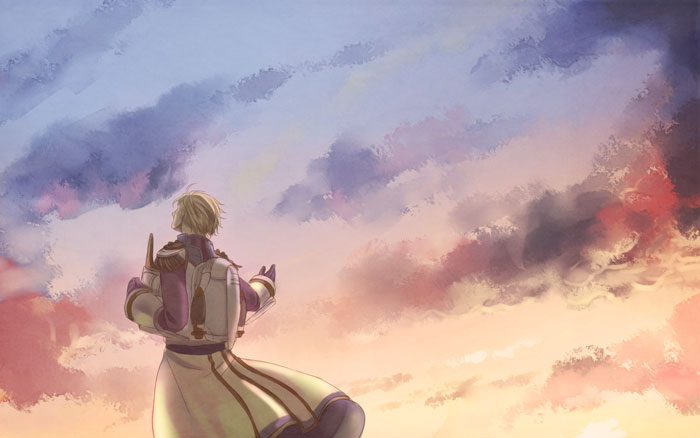 keith goodman and sky high (tiger & bunny) drawn by amami_(kanmi-yume)