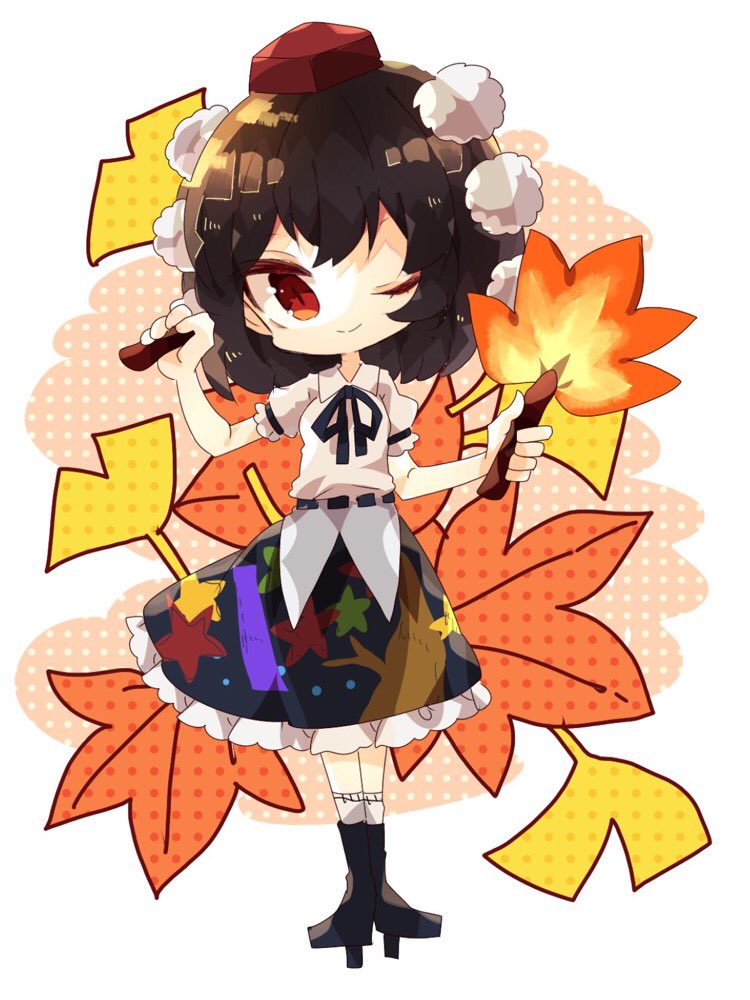 shameimaru aya (touhou and 1 more) drawn by nikorashi-ka