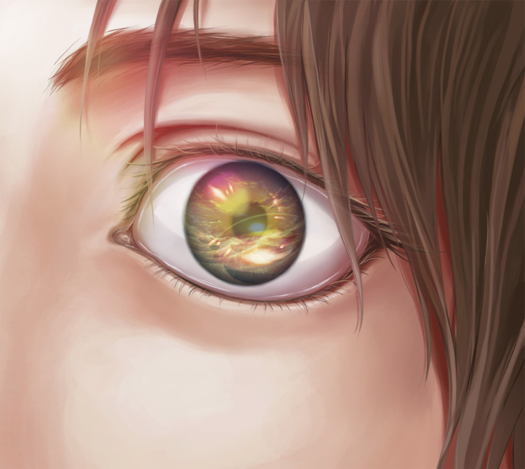 eren yeager (shingeki no kyojin) drawn by kicchou_(maguro)