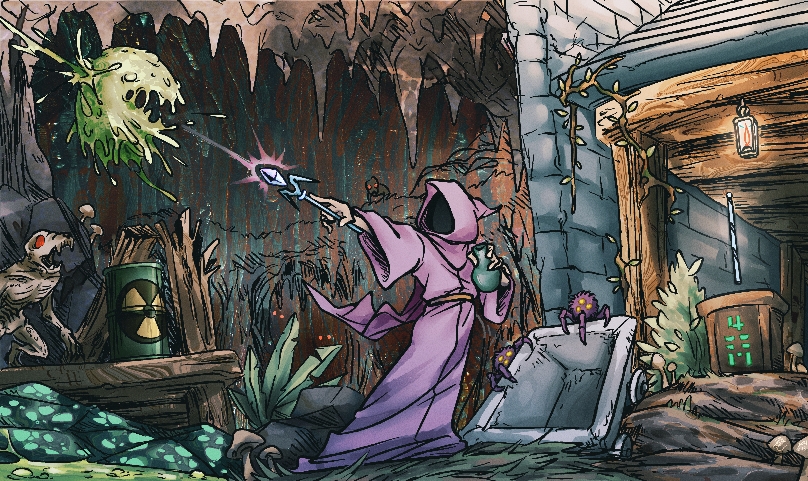 mina, limanuljaska, hamis, and hurtta (noita) drawn by nailao
