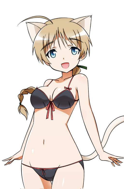 lynette bishop (world witches series and 1 more) drawn by tokiani