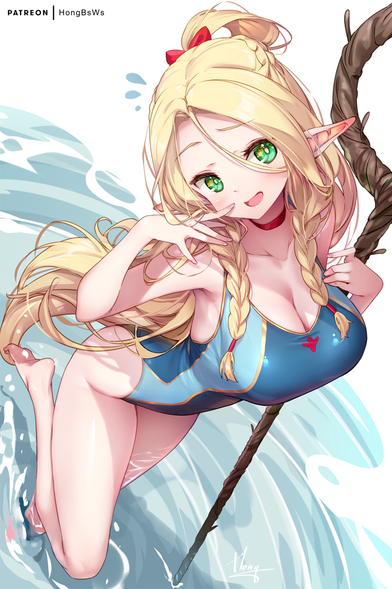 marcille donato (dungeon meshi) drawn by hong_(white_spider)