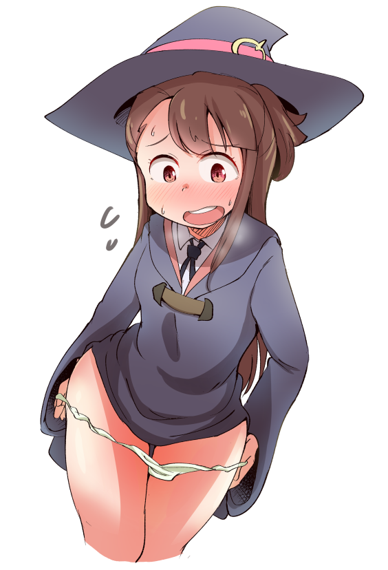 kagari atsuko (little witch academia) drawn by houtei_kara