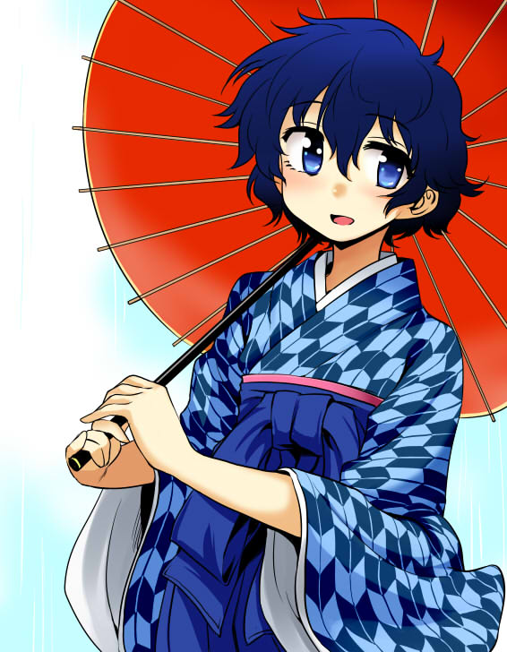 amamiya shizuku (bakemono no machi no hitobito) drawn by kumadano