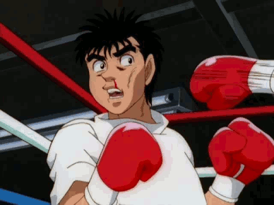 makunouchi ippo and morita kumiko (hajime no ippo)