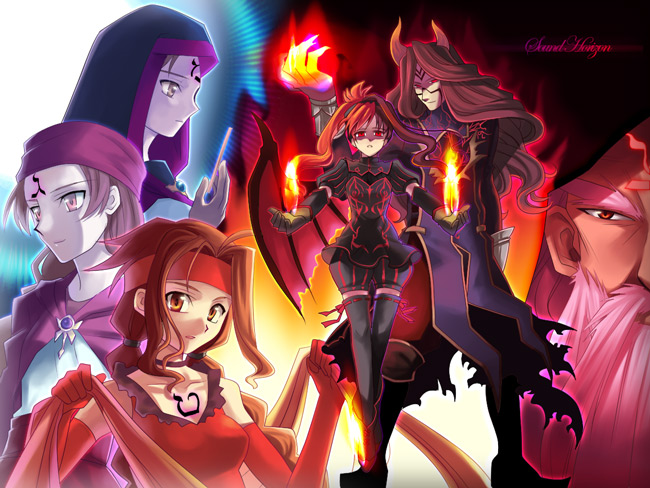 layla, shaytan, trin, enja, saranda, and 1 more (sound horizon and 1 more)