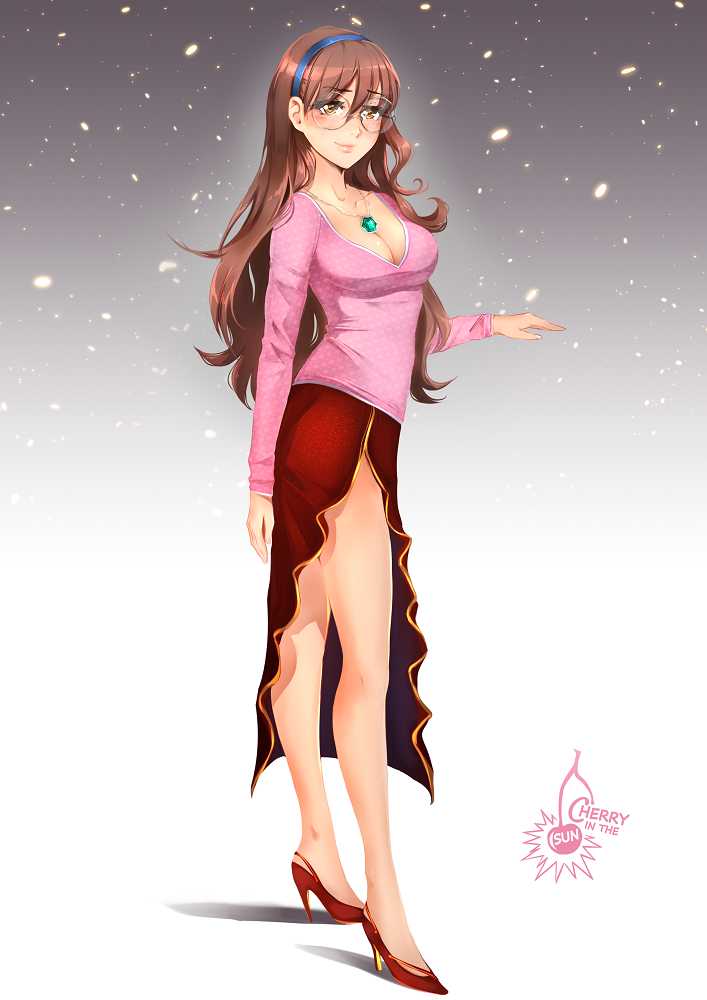 kusaka reya (high school dxd) drawn by cherry_in_the_sun